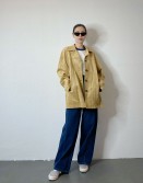 Carmel Suede Touch Safari Jacket #241225